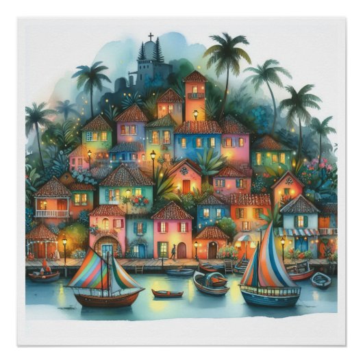 ニューユニークハイチ、アルバ、アンティグア ポスター (正面)