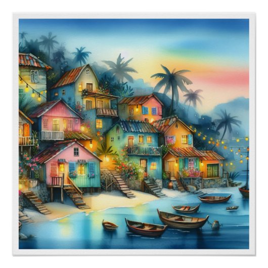 ニューユニークハイチ、アルバ、アンティグア ポスター (正面)