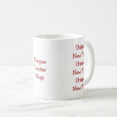 ニューユニークヨーク舌ツイスターマグ コーヒーマグカップ (正面右)