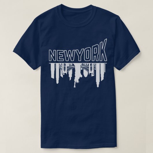 ニューヨおもしろいーク Tシャツ (デザイン正面)