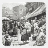 ニューヨーイタリアンクの桑の曲げ植民地 スクエアシール (正面)