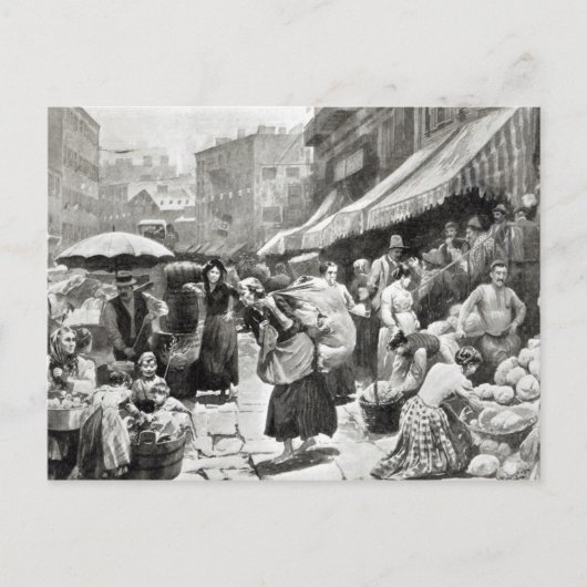 ニューヨーイタリアンクの桑の曲げ植民地 ポストカード (正面)