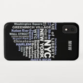 ニューヨーカスタムクのモノグラム電話ケース Case-Mate iPhoneケース (裏面(横))