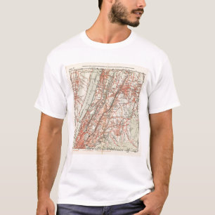 ニューヨークおよびコネチカット3の自転車の道 Tシャツ
