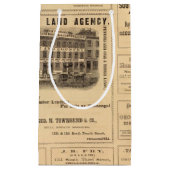 ニューヨークおよびペンシルバニアの油広告 スモールペーパーバッグ (正面)