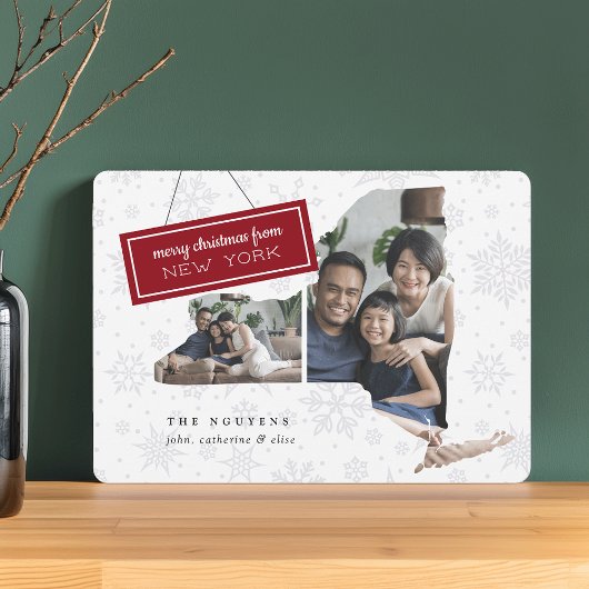 ニューヨークからの挨拶 | 休日の写真カード シーズンカード