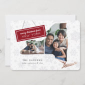 ニューヨークからの挨拶 | 休日の写真カード シーズンカード (正面)