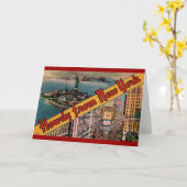 ニューヨークからハウディ カード (黄色い花)