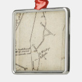 ニューヨークからフィラデルフィア49 メタルオーナメント (左)