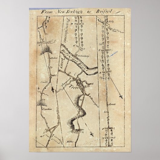 ニューヨークからブリストル45まで ポスター (正面)