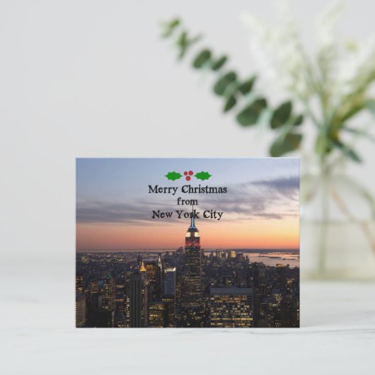ニューヨークからメリークリスマス シーズンポストカード (スタンド正面)