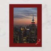 ニューヨークからメリークリスマス シーズンポストカード (正面)