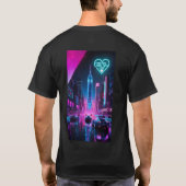 ニューヨークから、愛と – City Vibes Tシャツ (裏面)