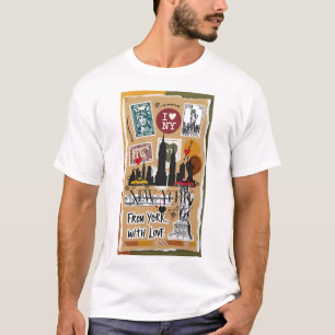 ニューヨークから、愛と – Graffiti Dreams Tシャツ