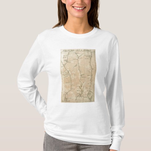 ニューヨークからStratford 1への Tシャツ (正面)