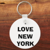 ニューヨークが大好き キーホルダー (正面)