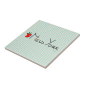 ニューヨークが大好き – Big Apple タイル (側面)