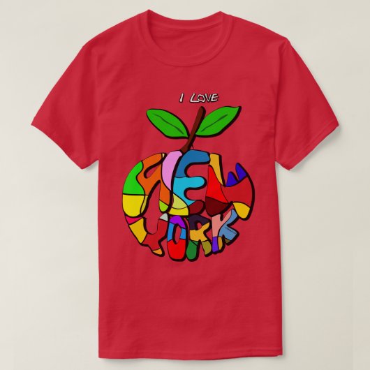 ニューヨークが大好き Tシャツ (デザイン正面)