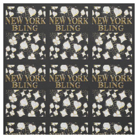 ニューヨークきらきら光る ファブリック (見本)