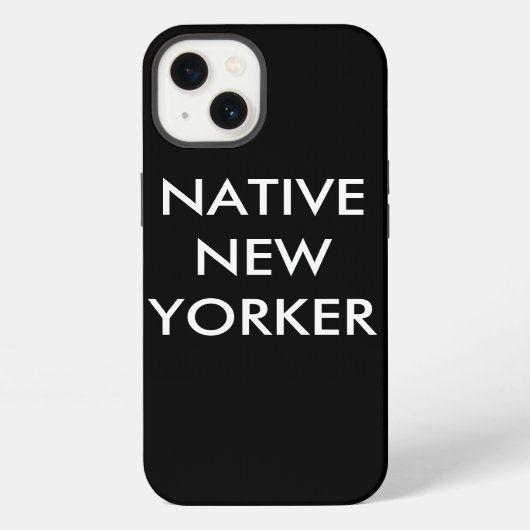 ニューヨークっ子 iPhoneケース (裏面)