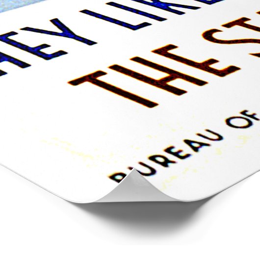 ニューヨークでスキー州-ヴィンテージデコールポスター ポスター (角)