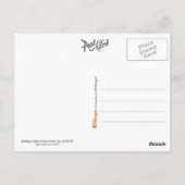 ニューヨークで手紙を送る ポストカード (裏面)