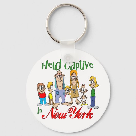 ニューヨークで拘束 キーホルダー (正面)