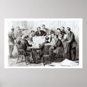 ニューヨークで開催されたキューバ人・キューバ人の移民による支援についての会議 ポスター (正面)