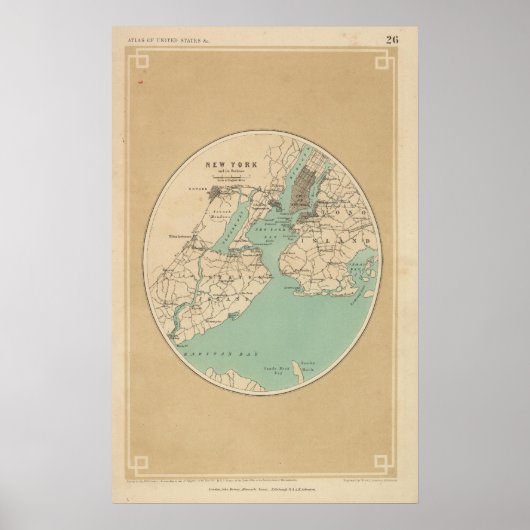 ニューヨークとその環境 ポスター (正面)