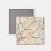 ニューヨークとコネチカットの自転車道路5 マグネット (正面/裏面)