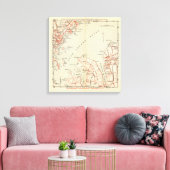 ニューヨークとコネチカットの自転車道路6 キャンバスプリント (インサイチュ (リビング))