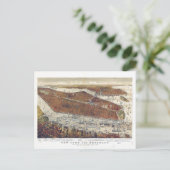 ニューヨークとブルックリンの空中眺望(1877年) ポストカード (スタンド正面)