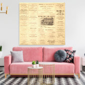 ニューヨークとペンシルベニアの油広告 キャンバスプリント (インサイチュ (リビング))