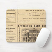 ニューヨークとペンシルベニアの油広告 マウスパッド (マウス)