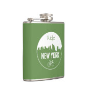 ニューヨークに乗る フラスク (右)