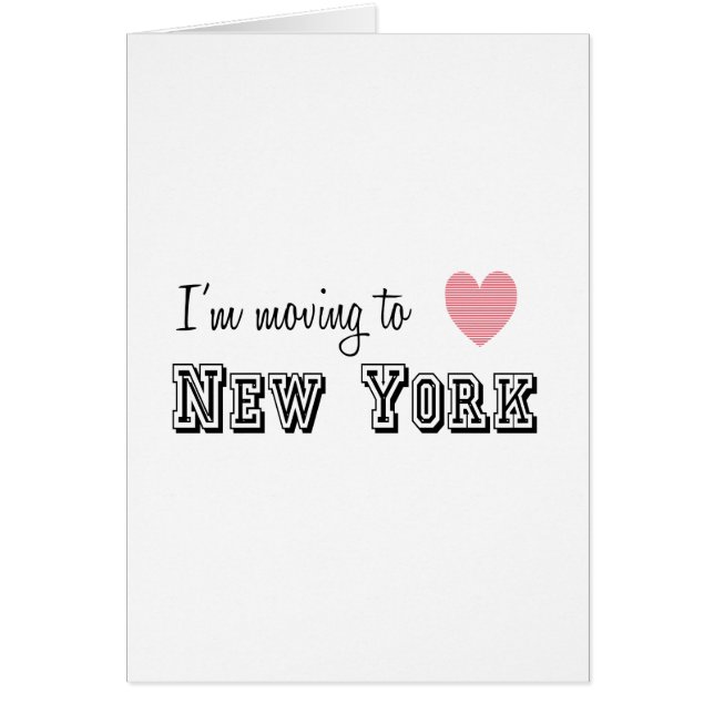 ニューヨークに引っ越す (正面)