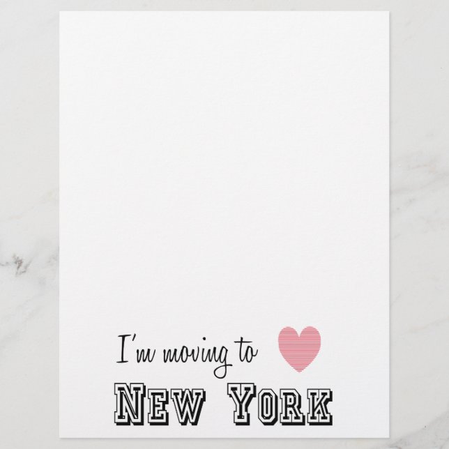 ニューヨークに引っ越す (正面)