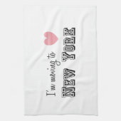 ニューヨークに引っ越す キッチンタオル (縦)