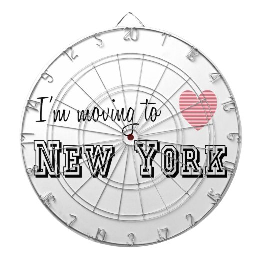 ニューヨークに引っ越す ダーツボード (正面)