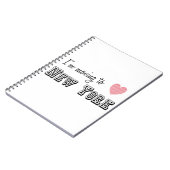 ニューヨークに引っ越す ノートブック (左側)