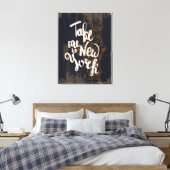 ニューヨークに連れて行く キャンバスプリント (インサイチュ (寝室))