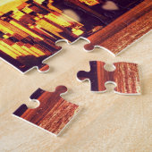 ニューヨークのおとぎ話-スカイラインのハート ジグソーパズル (側面)