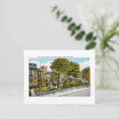 ニューヨークのまわりにの小さな教会の角 ポストカード (スタンド正面)