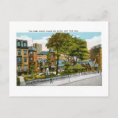 ニューヨークのまわりにの小さな教会の角 ポストカード (正面)