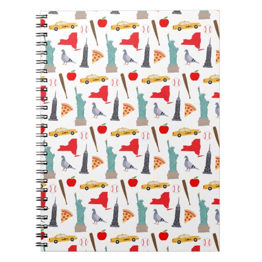 ニューヨークのアイコン ノートブック (正面)