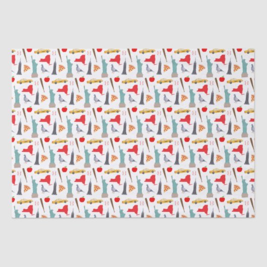 ニューヨークのアイコン 薄葉紙 (正面)