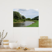 ニューヨークのアディソンにあるカニステオ川 ポスター (キッチン)