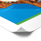 ニューヨークのアニメ州 ポスター (角)