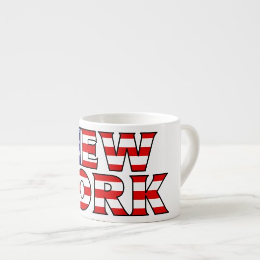 ニューヨークのエスプレッソのマグ エスプレッソカップ (正面右)