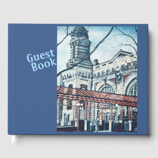 ニューヨークのエリス島 ゲストブック (正面)